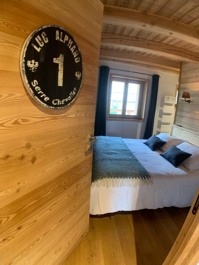 Le Gabion, Luxueux Appartement Avec Sauna, Serre Chevalier Vallee Saint-Chaffrey Buitenkant foto