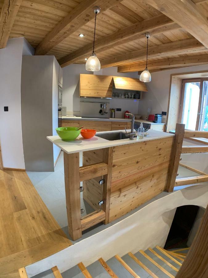 Le Gabion, Luxueux Appartement Avec Sauna, Serre Chevalier Vallee Saint-Chaffrey Buitenkant foto